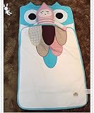 スポーツがトップグレードブルーWhale Cute Baby sleeping bag 100 %コットンベビー乳児寝具セット暖かいラップバッグ冬と秋の 28X39Inch ホワイト