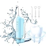 口腔洗浄器 ジェットウォッシャー 口腔洗浄機 コードレスウォーターフロッサ USB 充電式 4モード調整可能 IPX7 防水 ポータブル オ