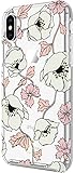 kate spade（ケイトスペード）iPhone X/Xs ハードシェルケース ドリーミー・フローラル（ホワイト/ピンク） [並行輸入品]