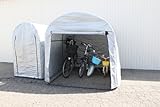 サイクルガレージ　3台用　シルバー