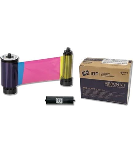 Amazon | Fargo 45200 YMCKO カラーリボン DTC4500 & DTC4500e