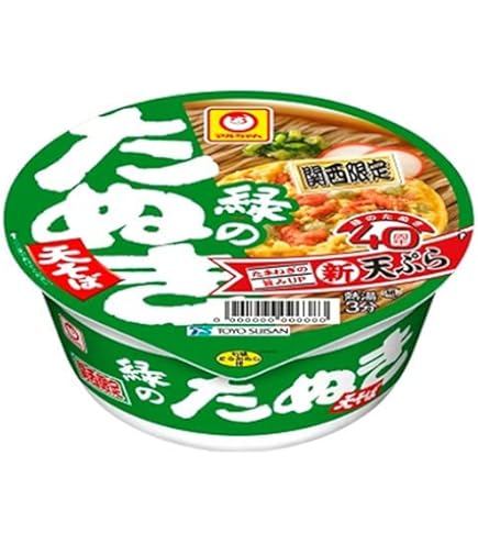 Amazon.co.jp: マルちゃん 緑のたぬき天そば 北海道 101g×12個 : 食品