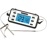 Taylor 1485 Smarttemp ( TM ) dual-probe Bluetooth ( R )温度計ホーム、ガーデン&リビング