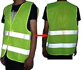 高視認性 ナイロン 安全ベスト とともに 反射ストリップ 屋外の警告服 ジャケット ナイトランチョッキ ために 庭園 道路工事 警備 交通巡査 ドライバ 夜間 散歩 防犯 オートバイ自転車 ライディン