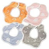 Jolieer ベビー 三角 バンダナ型スタイ 三角スタイ 三角バンダナ オシャレな ビブ スタイ (360度 Ⅱ)