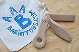 Barin Toys Inspirational Baby Rattle木製Sticksセットモダンギフトfor Babies想像力モダンToy