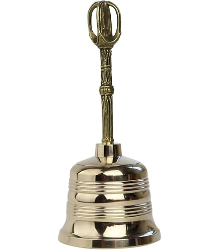 ガンダーベル　ガンター　ドルジェ　金剛鈴　ネパール　チベット ハンドベル 仏具 チベタンベル L ハイクオリティ(五鈷金剛鈴 ガンター