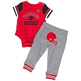 Baby Boys ' MVP University of Maryland Terpsボディスーツとパンツセット