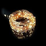 IREALIST Solar String Lights,100LED 33ft Outdoor Solar Powered LED String Lights,Ideal for Wedding, 