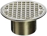 Jones Stephens D6098NP 2 X 4-1/4-Inch Pearl Nickel Spud Strainer [並行輸入品]