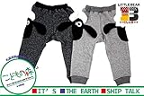 【子供服】 Little Bear Club (リトルベアークラブ) ショーンボア付裾リブ裏毛パンツ 80cm～130cm N15069