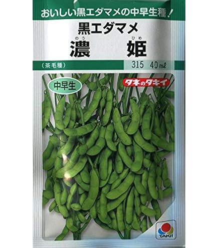 Amazon | 丹波黒大粒大豆 タキイ種苗の黒豆です | 野菜