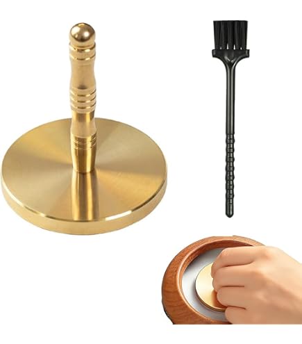 Amazon.co.jp: 灰押え 灰ならし 真鍮製 香炉アッシュツール 線香立て