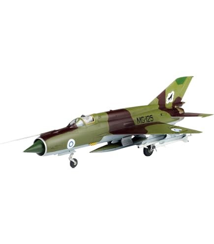 Amazon | プラッツ 1/48 MiG-21 bis フィッシュベッド L ブルー 08
