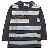 《初夏春秋対応》 ☆GARACH(ギャラッチ) 天竺前身ボーダー長袖Tシャツ 100cm/CA NO.AH-1711410