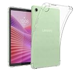 [FENUSL] 対応NEC LAVIE Tab T8（T0855/KAS,TAB08/H05）8.7インチカバータブレットの保護カバーPC-T0855KAS落下防止 超薄型 軽量四角エアクッション用 クリア TPU透明ケース (NEC LAVIE Tab T8 (T0855/KAS,TAB08/H05))