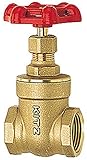 キッツ 黄銅製125型ゲートバルブ KITZ-FR 1B [25A]