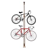 RadサイクルWoodyバイクスタンド自転車ラックストレージまたは表示Holds 2つBicycles