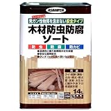アサヒペン　木材防虫防腐ソート14L　グリーン