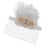 ノーブランド品 赤ちゃん　女の子　新生児　ヘッドバンド　ベール