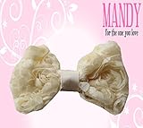 MANDY ベビー ヘアアクセサリ Mini Princess Clips Ivory マンデイ ミニ プリンセスクリップ アイボリー 0137