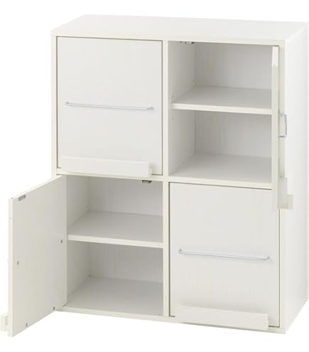 Amazon.co.jp: フラップチェスト 本棚 大容量 ディスプレイラック 収納