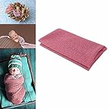 (フィーショー)FEESHOW ベビーラップブランケット ベビーコスチューム 着ぐるみ おくるみ 柔らかい レース 写真撮影 寝相アート 出産祝い 百日祝い カメオブラウン シングル