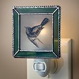 J Devlin NTL 119 – 2 Bird Night Light Moss Green