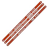 Century Drill and Tool 4340 High Speed Steel Hacksaw Blade Set, 3 Piece [並行輸入品]