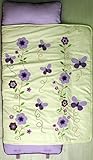 SoHo Nap Mat , Lavender Flowers(All Hand Embroidery) by SoHo Designs [並行輸入品]