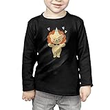 ライオンの誕生日 子供服 春秋 長袖 Tシャツ トレーナー 丸い襟 キッズ 男の子 女の子 ベビー おしゃれ カジュアル ファッション 可愛い