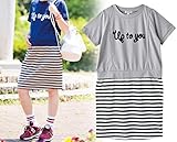 ドッキングワンピース（授乳口つき）　紺　L