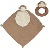 Angel Dear Monkey Blankie and Rattle Set by Angel Dear