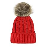 キッズ帽子 ニット帽 ベビー帽子 ハット ニットキャップ 無地 耳あて ボンボン付き リブ編み 防寒 あったか 可愛い ワッチキャップ ニットワッチ アウトドア お出かけ 保育園 通学 男の子 女の子