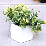 人工観葉植物（09：イエロー&グリーン）　リアルでかわいい おしゃれなグリーン 【 造花 雑貨 】