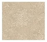 York Wallcoverings LN7614SMP Remington Rose Damask 8 X 10 Wallpaper Memo Sample [並行輸入品]