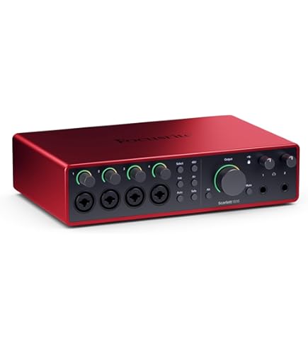 Focusrite Scarlett 18i20 オーディオインターフェース Focusrite Scarlett 18i20 (4th Gen) 18in 20out オーディオ