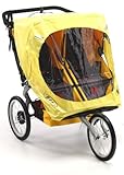 BOB Weather Shield For Duallie Sport Utility Stroller Models in Yellow by BOB