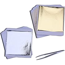 洋金箔200枚 純銀箔300枚 洋金箔200枚 純銀箔300枚 洋金箔200枚 純銀箔