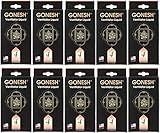 【10個セット】GONESH(ガーネッシュ) 車用芳香剤 ヴェンティレーター リキッド No.4(甘くフルーティな香り) 3ml
