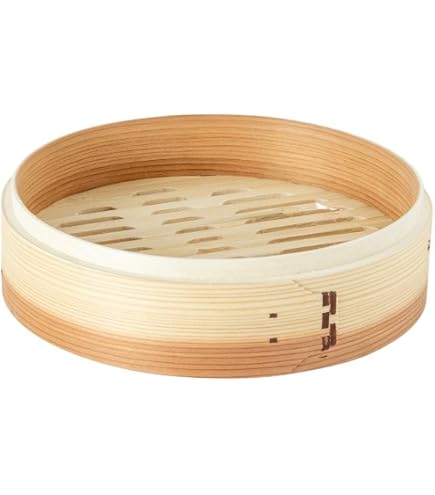 Amazon | 日本製 池匠ひのき中華セイロ（蒸篭） (身・蓋セット) 27cm