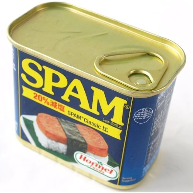 Amazon.co.jp: ホーメル スパム 減塩 340g 1ケース(24缶入) : 食品