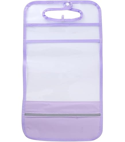 Amazon.co.jp: ヒラ商 ランドセルカバー 透明×サックス 55cm