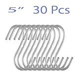 ロットの30 pc 5 "スチールS形状フックハンガータイプのキッチンメタルクラスプフック