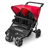 Out n About Little Nipper Double Stroller Poppy Red by Little Nipper Double