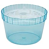 水栽培用ポット：ヒヤシンス3球用プラスチックポットNo.4（ブルー） 4個セット