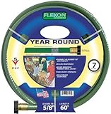 Flexon 5/8-Inch by 60-Foot Year Round Garden Hose YR5860 [並行輸入品]