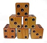 Sandbox Toys Yard Dice, Set of 6 [並行輸入品]