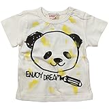 《初夏盛夏対応》 GARACH(ギャラッチ) 天竺ENJOY DREAM半袖Tシャツ 100cm/Iv NO.AH-1721316