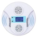 超音波式害虫駆除機 三種類変瀕率可能　LCDディスプレイ表示　昼間　夜間モーテン自由転換　インテリジェントな害虫駆除機 マウス、ラット、蛾、クモ、ゴキブリ、コウモリなどに智能対応